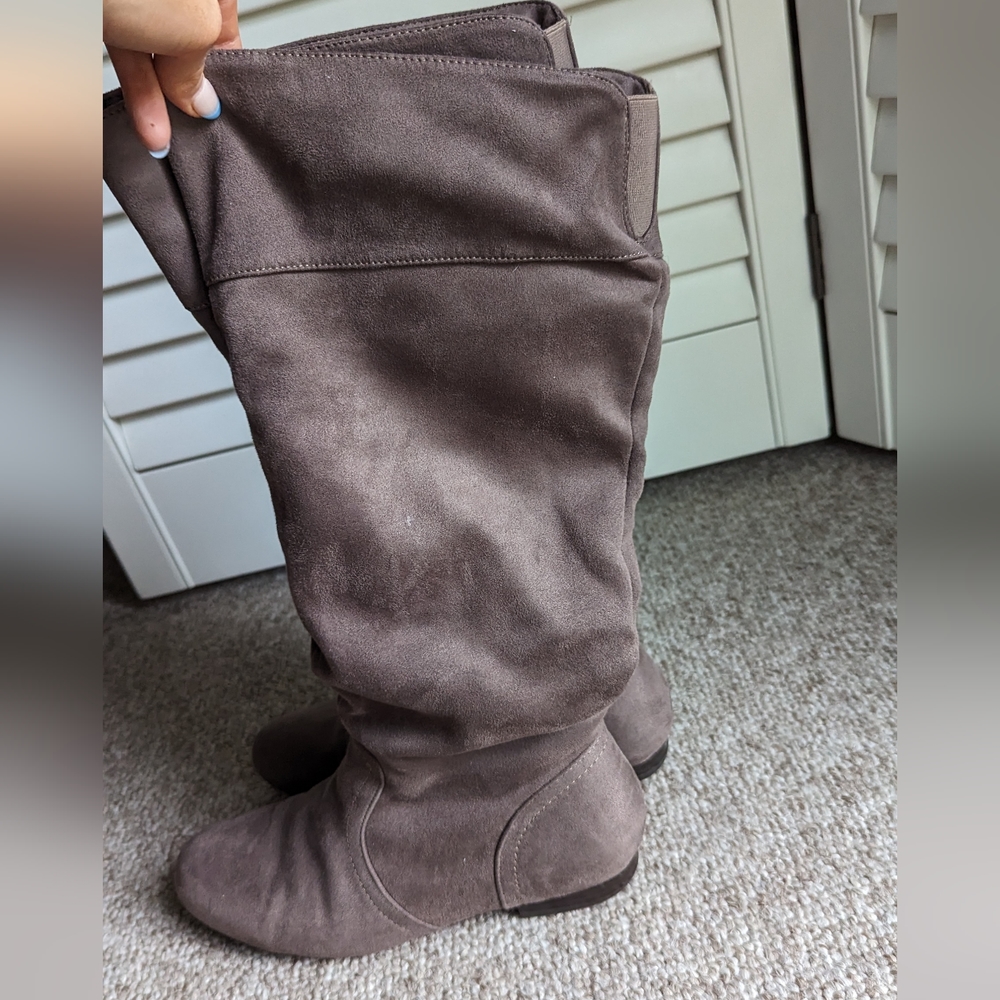 💖HP💖 Dream Pairs Women's Knee High Pull Boots - Picture 9 of 9